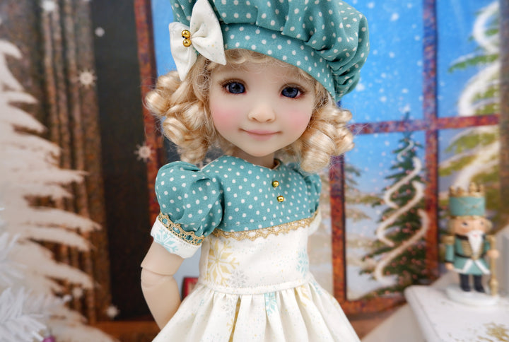 Winter Flurries - dress with shoes for Ruby Red Fashion Friends doll
