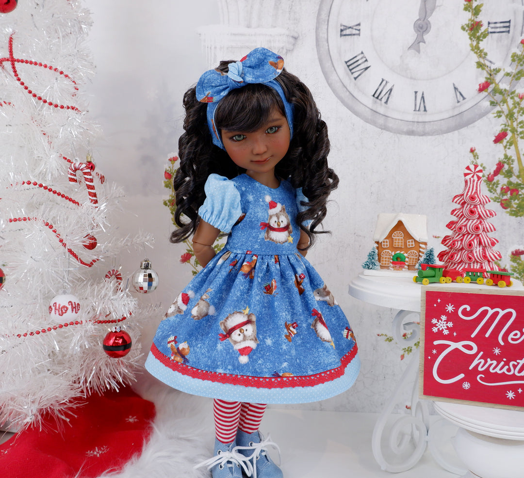 Winter Hoot - dress and boots for Ruby Red Fashion Friends doll