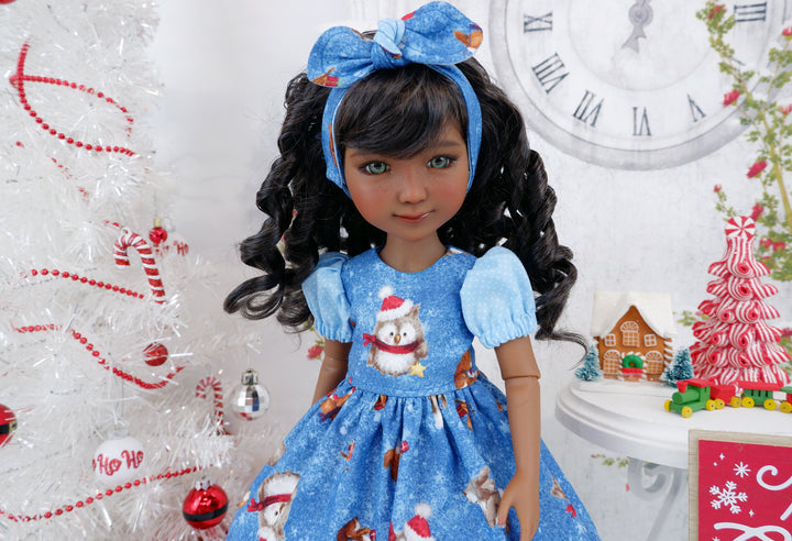 Winter Hoot - dress and boots for Ruby Red Fashion Friends doll