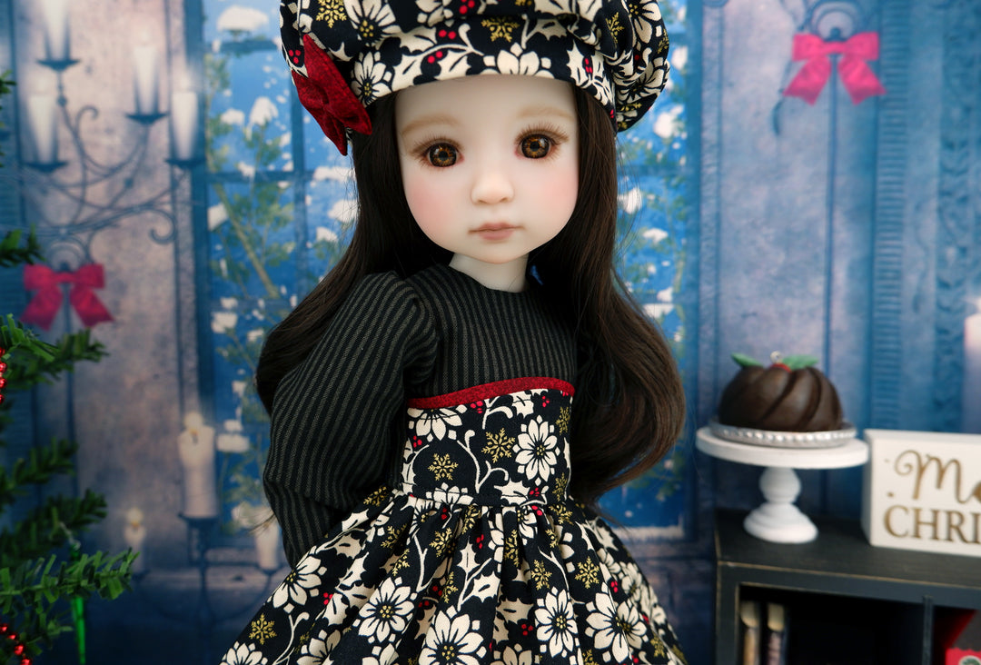 Winter Splendor - dress with shoes for Ruby Red Fashion Friends doll