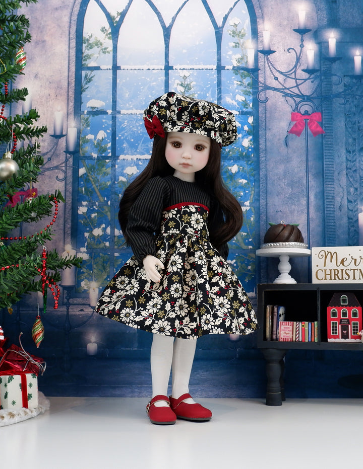 Winter Splendor - dress with shoes for Ruby Red Fashion Friends doll