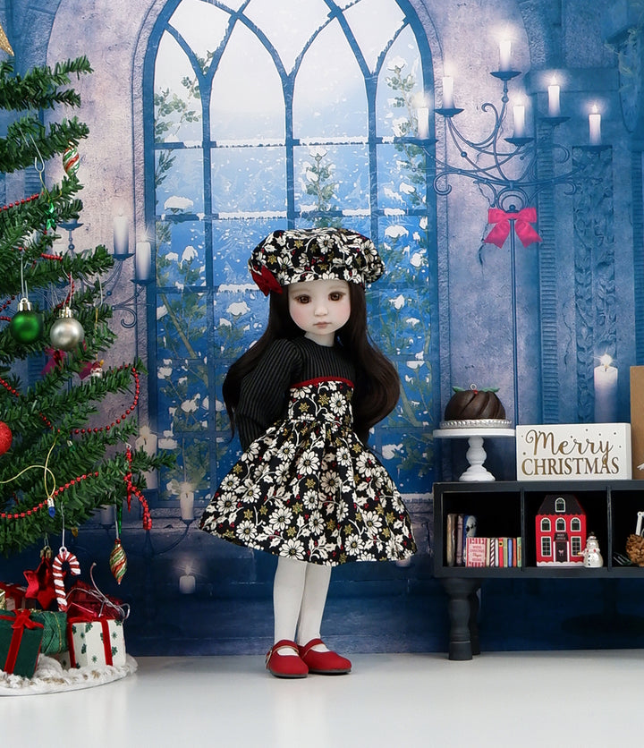 Winter Splendor - dress with shoes for Ruby Red Fashion Friends doll
