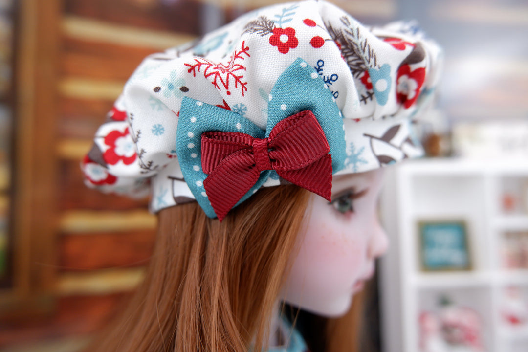 Winterland Floral - dress with shoes for Ruby Red Fashion Friends doll