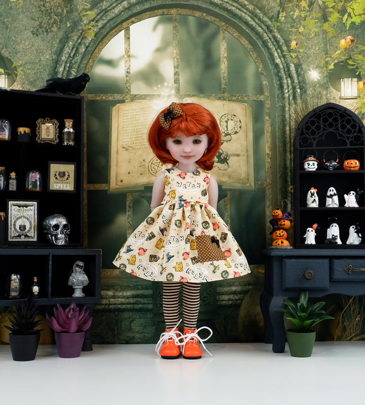 Witch in Training - dress with boots for Ruby Red Fashion Friends doll