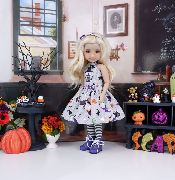 Witchy Gnomes - dress with boots for Ruby Red Fashion Friends doll