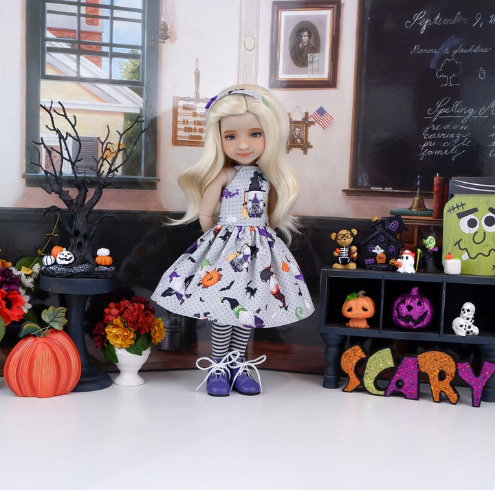Witchy Gnomes - dress with boots for Ruby Red Fashion Friends doll
