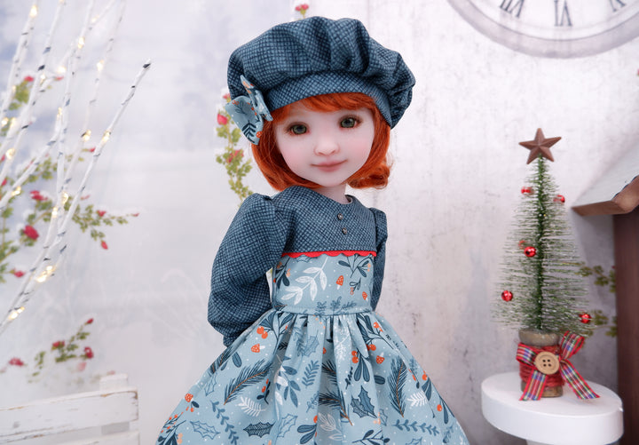 Woodland Holly - dress with shoes for Ruby Red Fashion Friends doll