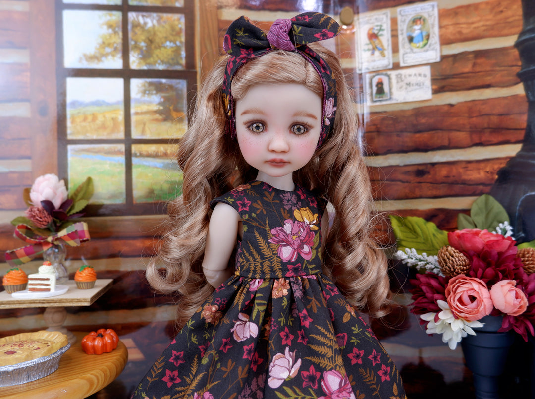 Woodland Rose - dress with shoes for Ruby Red Fashion Friends doll
