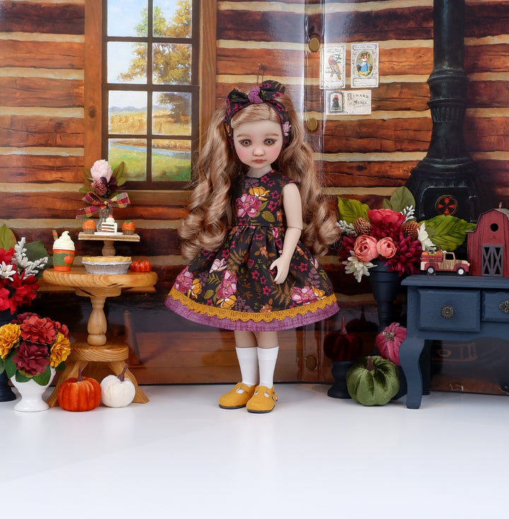 Woodland Rose - dress with shoes for Ruby Red Fashion Friends doll