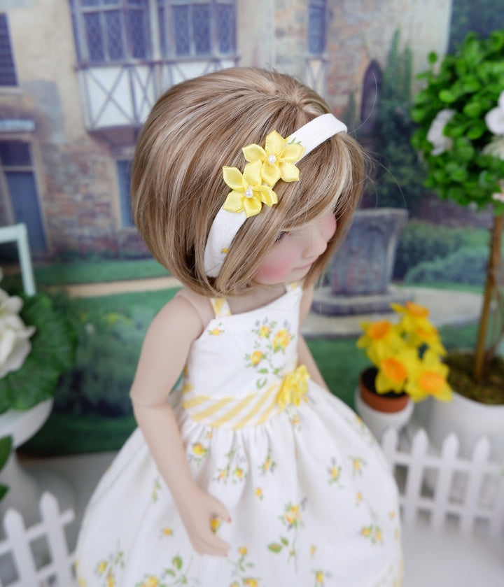Yellow Rose - dress with sandals for Ruby Red Fashion Friends doll