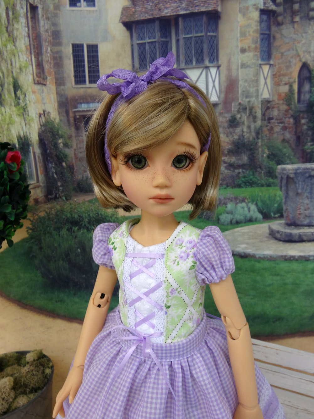 Alpine Spring - dress for 45cm BJD