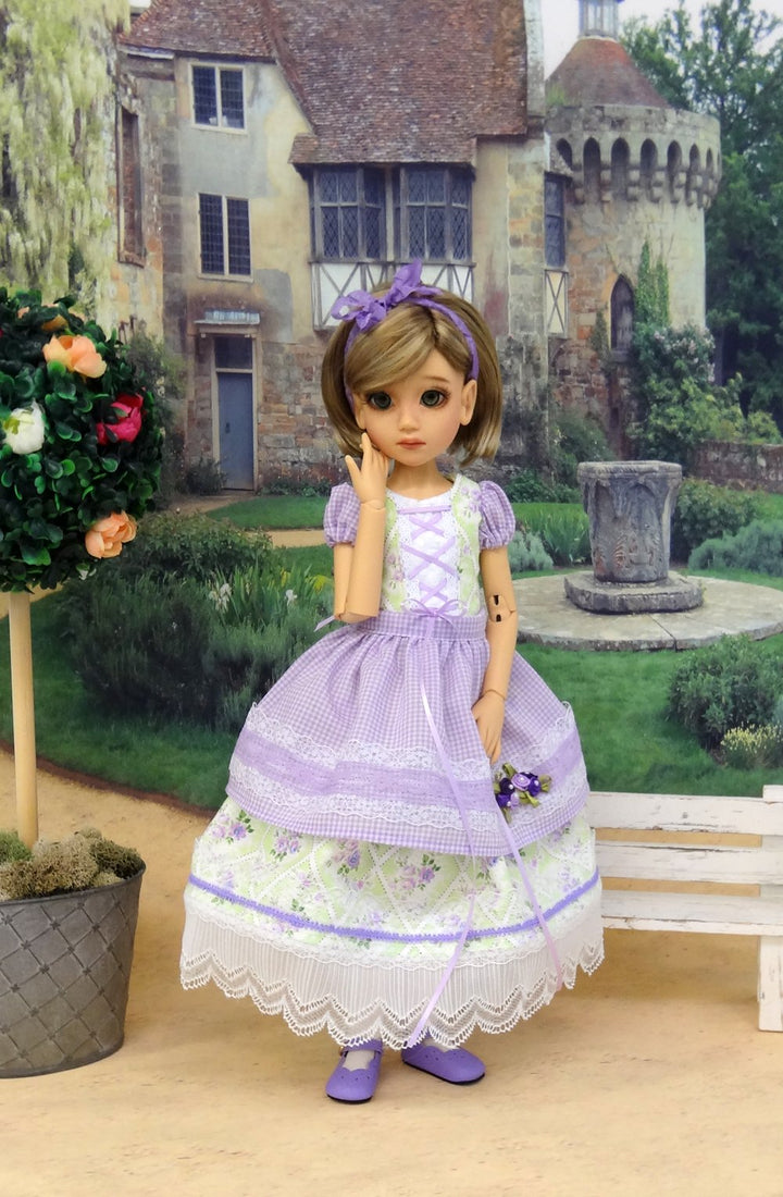 Alpine Spring - dress for 45cm BJD