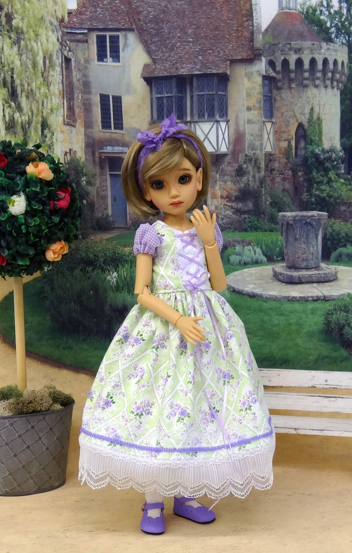 Alpine Spring - dress for 45cm BJD