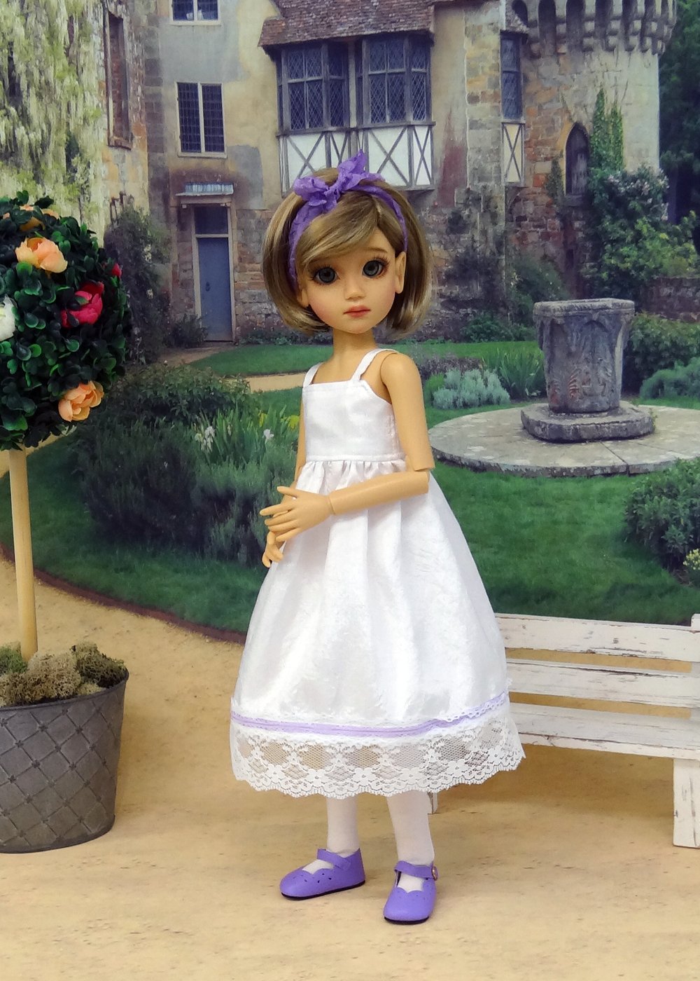 Alpine Spring - dress for 45cm BJD