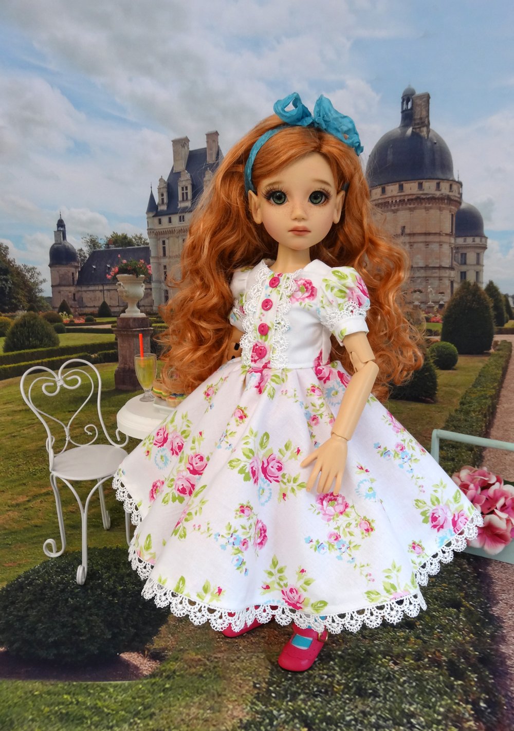 Fanciful Rose - dress for 45cm BJD