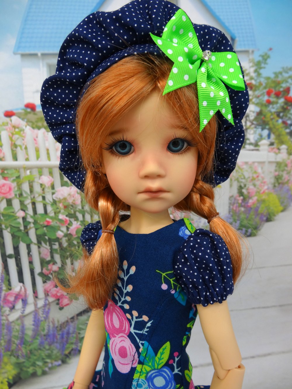 Whimsical Wildflowers - dress for 45cm BJD