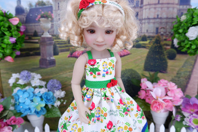 Alice's Garden - dress with boots for Ruby Red Fashion Friends doll
