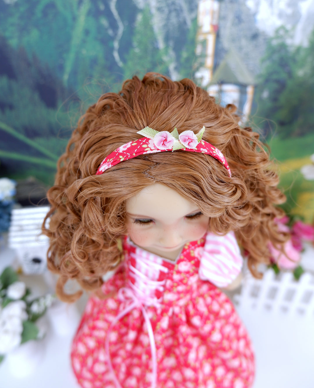 Alpine Rose - dress ensemble with shoes for Ruby Red Fashion Friends doll