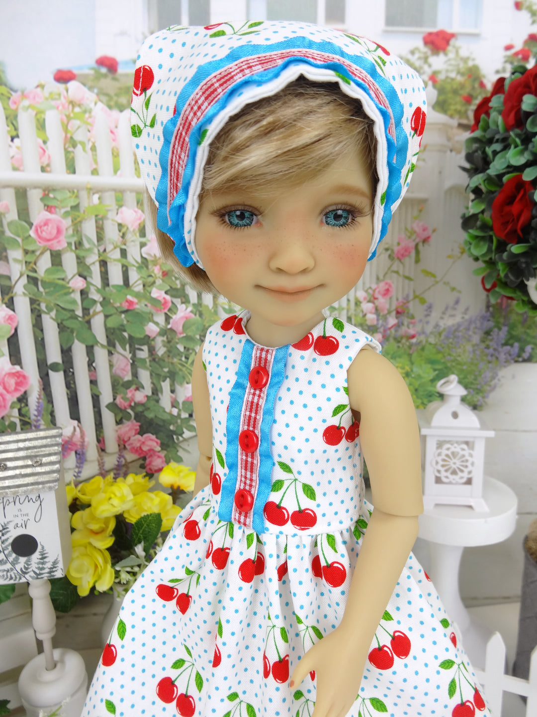 American Cherry - dress with shoes for Ruby Red Fashion Friends doll