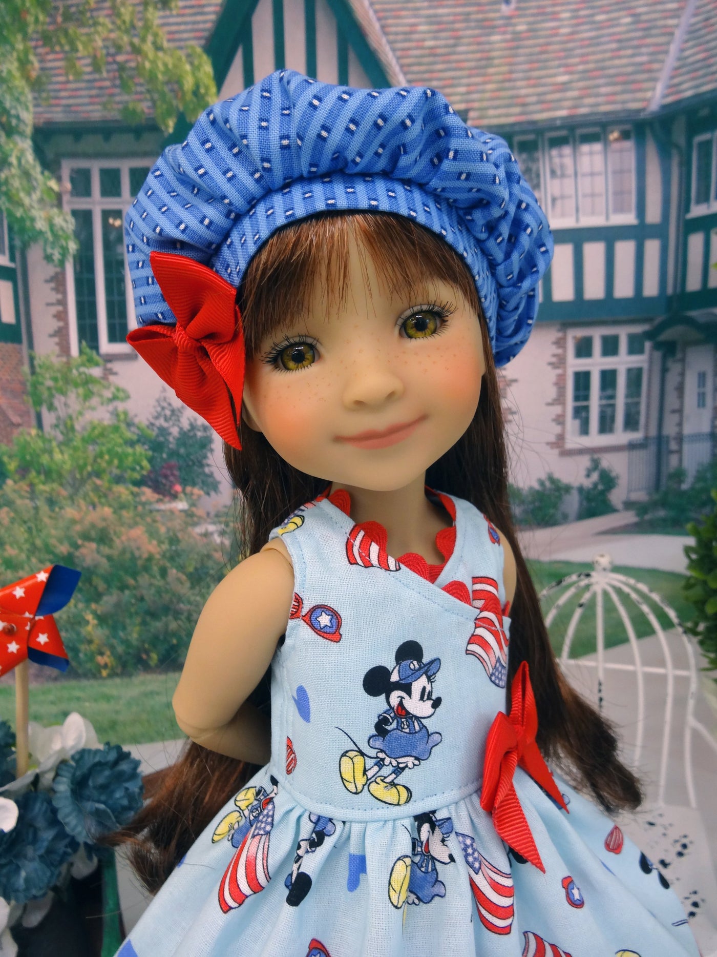 American Minnie - dress for Ruby Red Fashion Friends doll