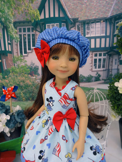 American Minnie - dress for Ruby Red Fashion Friends doll