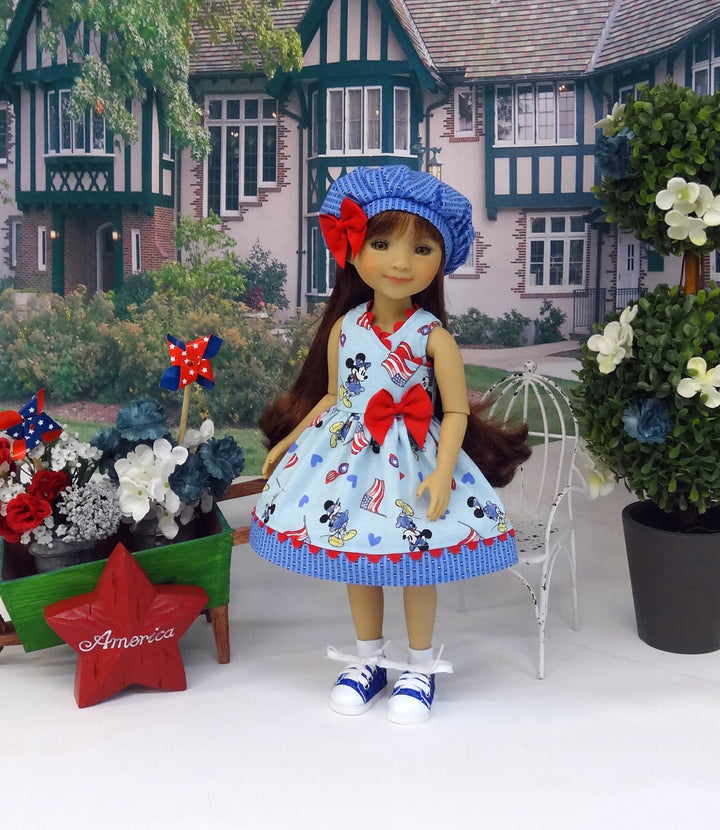 American Minnie - dress for Ruby Red Fashion Friends doll