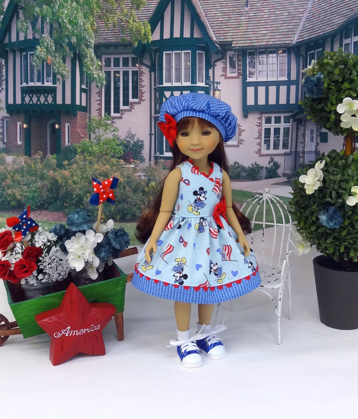 American Minnie - dress for Ruby Red Fashion Friends doll