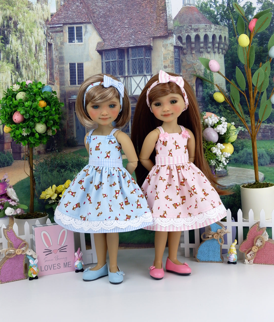 Baby Bunny Pink - dress with shoes for Ruby Red Fashion Friends doll