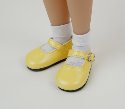 Simple Mary Jane Shoes - Banana Yellow