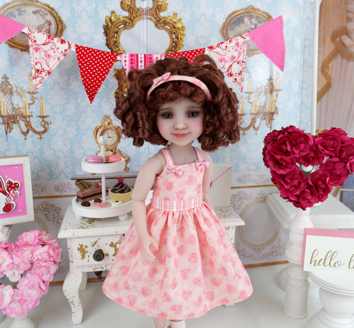Be Mine - dress with shoes for Ruby Red Fashion Friends doll
