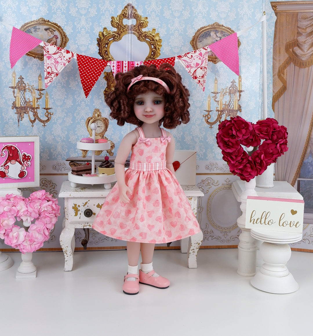 Be Mine - dress with shoes for Ruby Red Fashion Friends doll