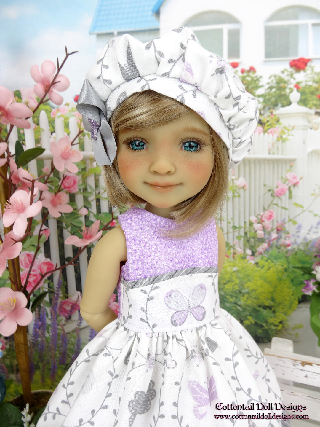 Beautiful Butterfly - dress with shoes for Ruby Red Fashion Friends doll
