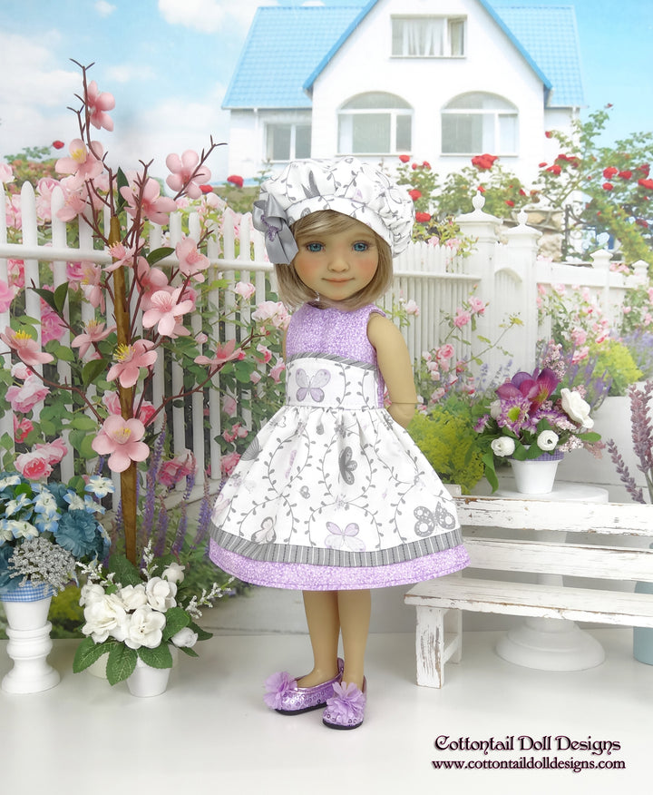 Beautiful Butterfly - dress with shoes for Ruby Red Fashion Friends doll