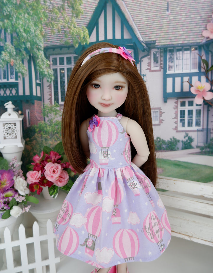 Big Adventure - dress with shoes for Ruby Red Fashion Friends doll