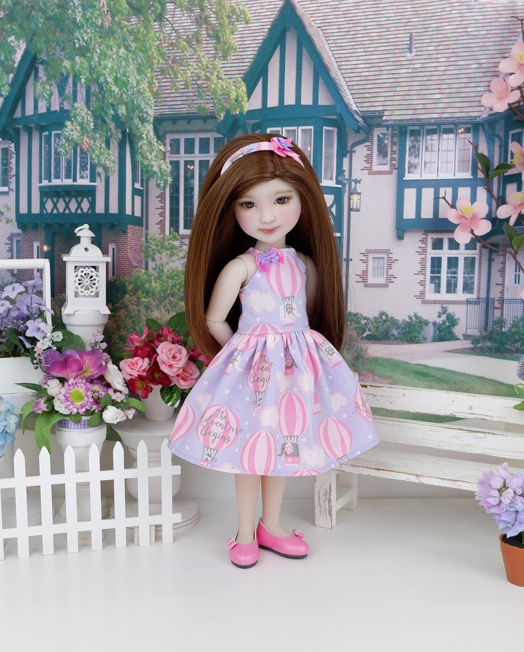 Big Adventure - dress with shoes for Ruby Red Fashion Friends doll