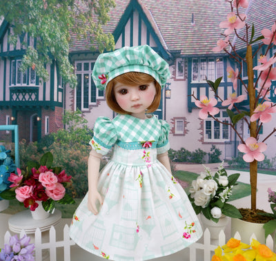 Bird's Song - dress and shoes for Ruby Red Fashion Friends doll