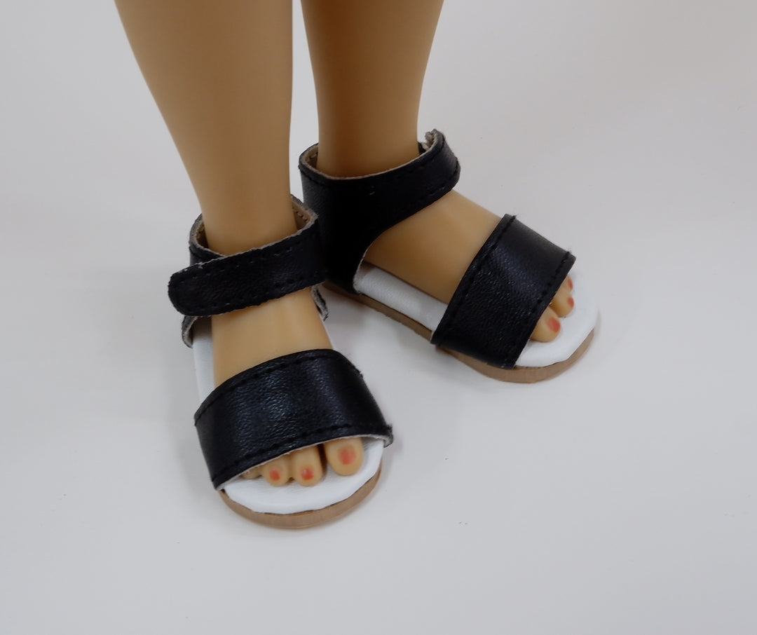 Snap Sandals - Black
