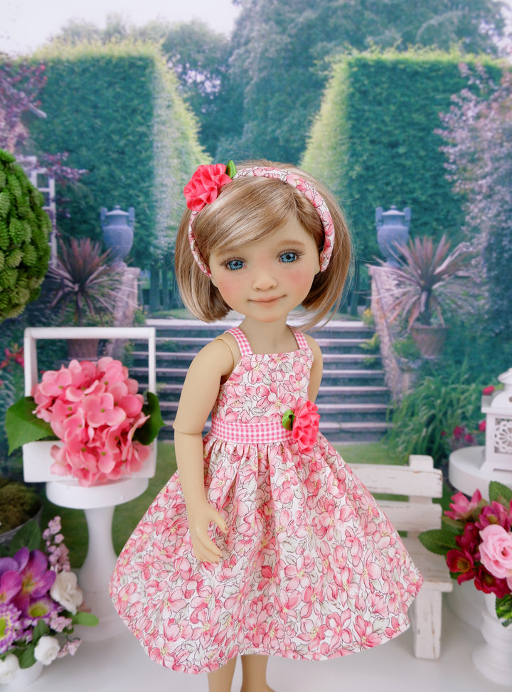 Blooms in Blush - dress with shoes for Ruby Red Fashion Friends doll