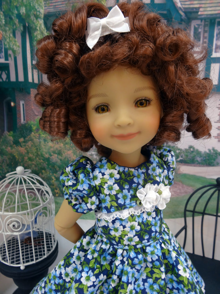 Blue Monday - dress for Ruby Red Fashion Friends doll