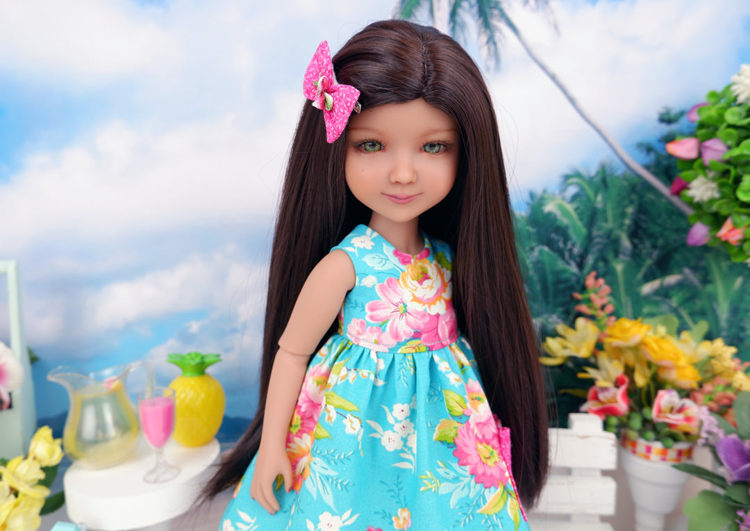 Brazilian Beauty - dress with sandals for Ruby Red Fashion Friends doll