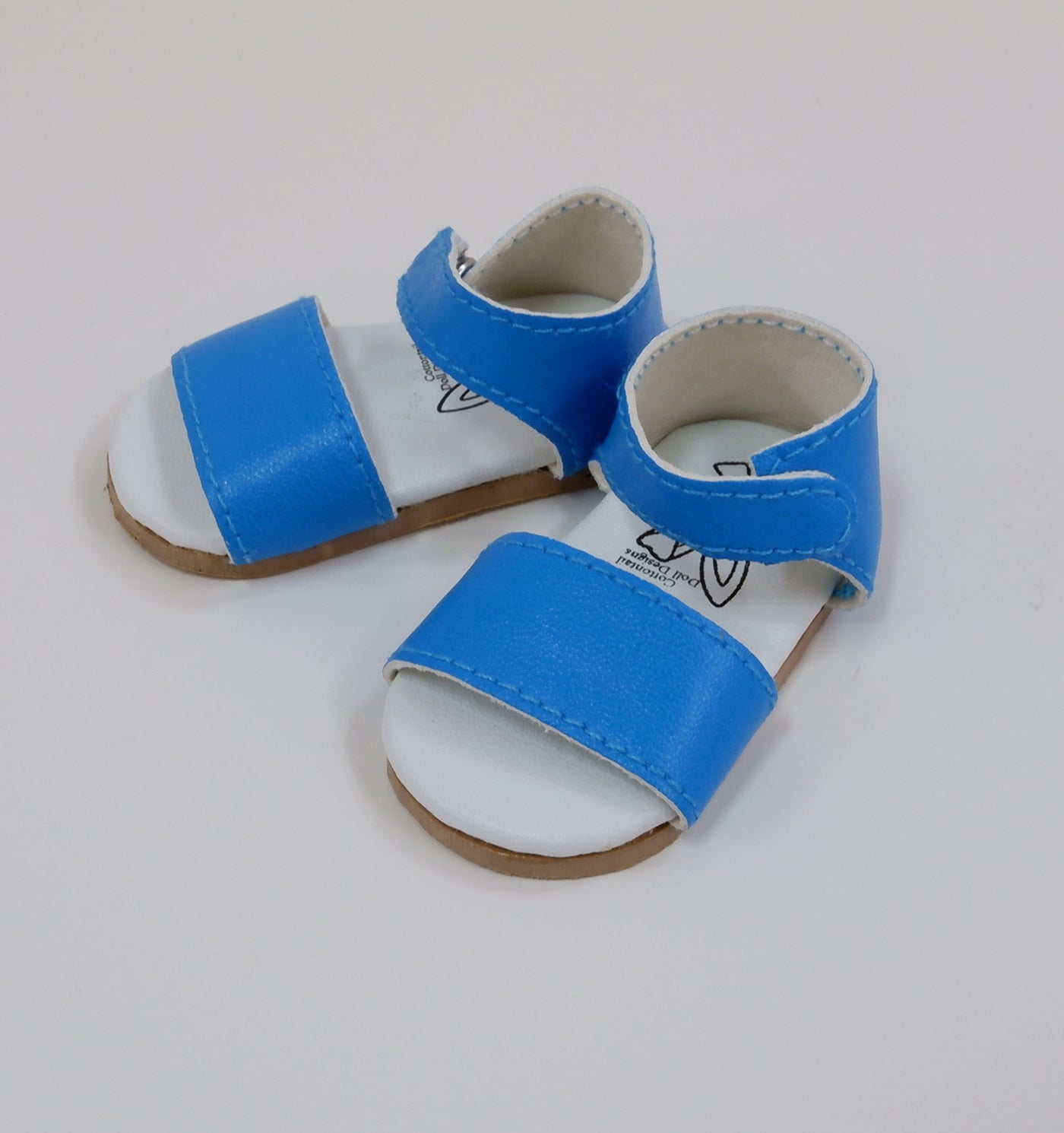 Snap Sandals - Bright Blue