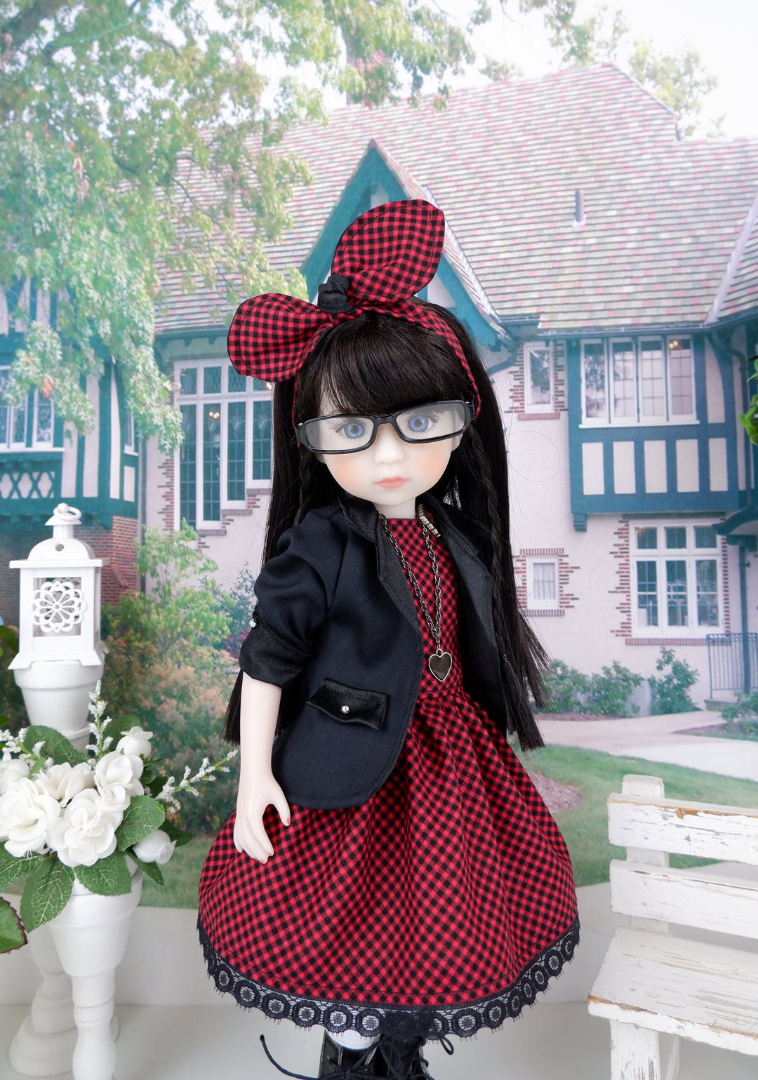 Bristol - custom Ruby Red Fashion Friend doll