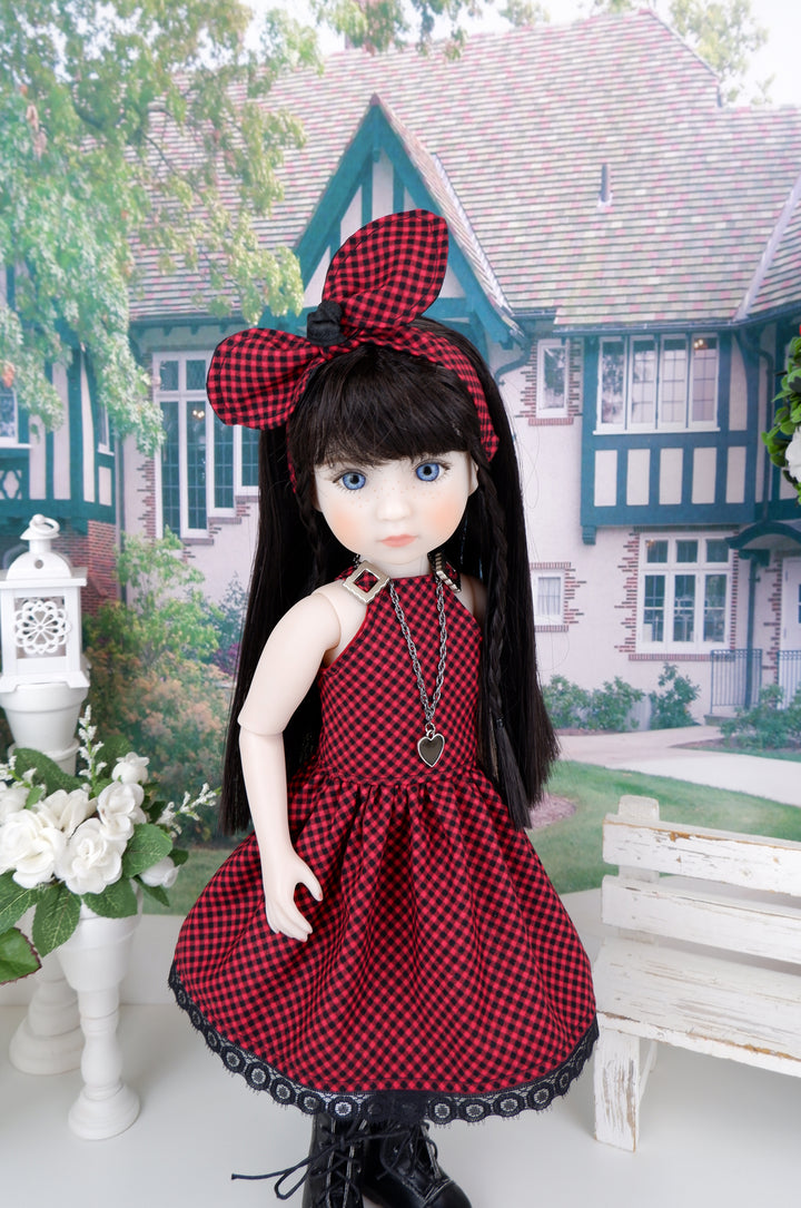 Bristol - custom Ruby Red Fashion Friend doll