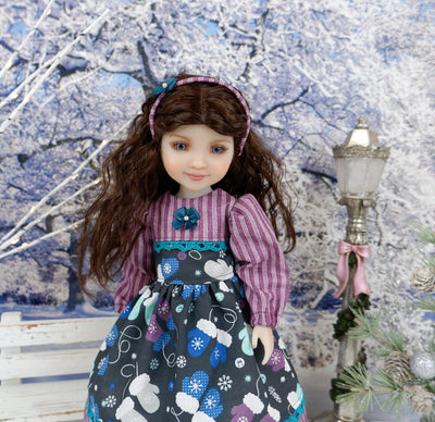 Bundled Up - dress with shoes for Ruby Red Fashion Friends doll