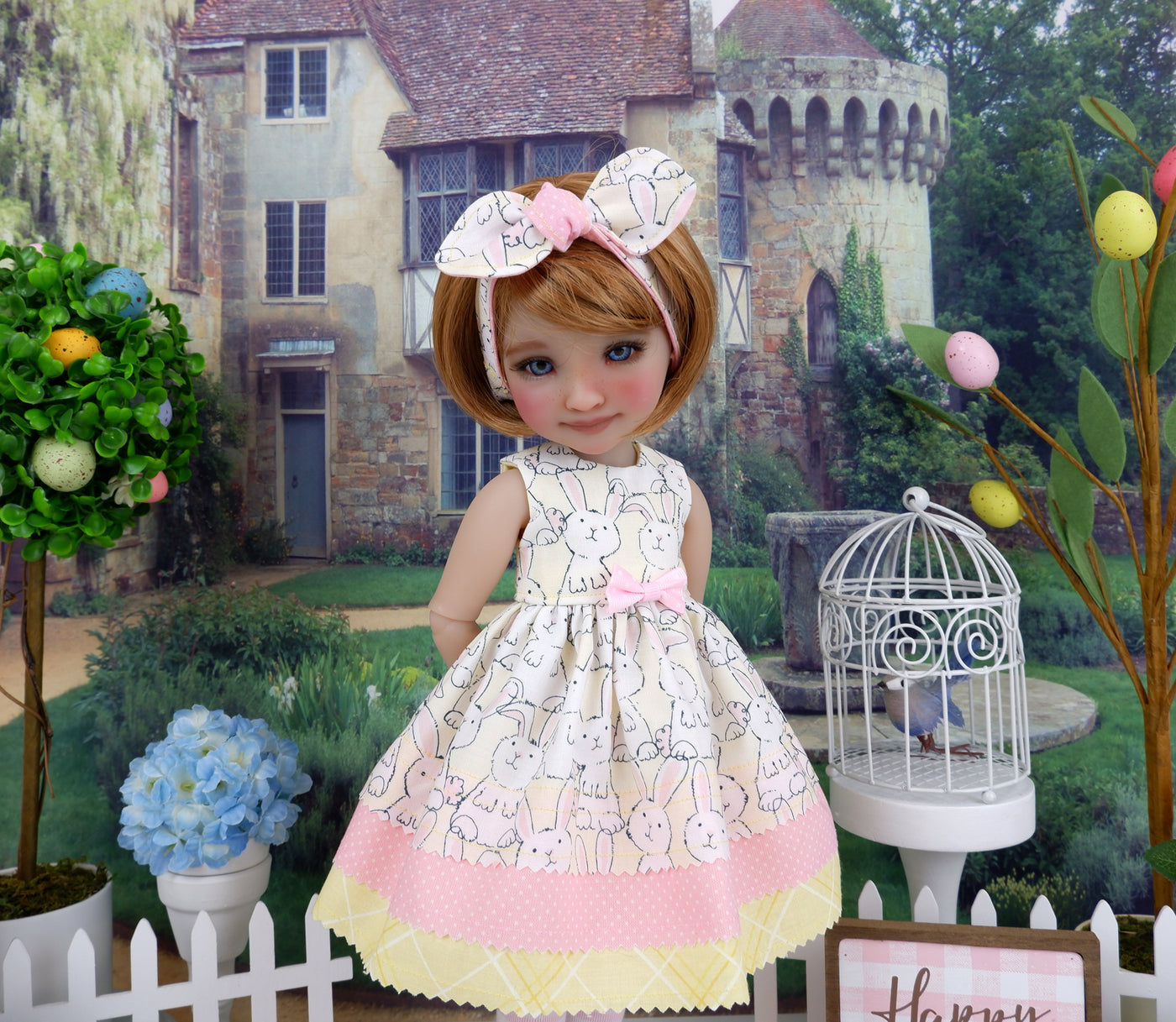 Bunny Foo Foo - dress with boots for Ruby Red Fashion Friends doll