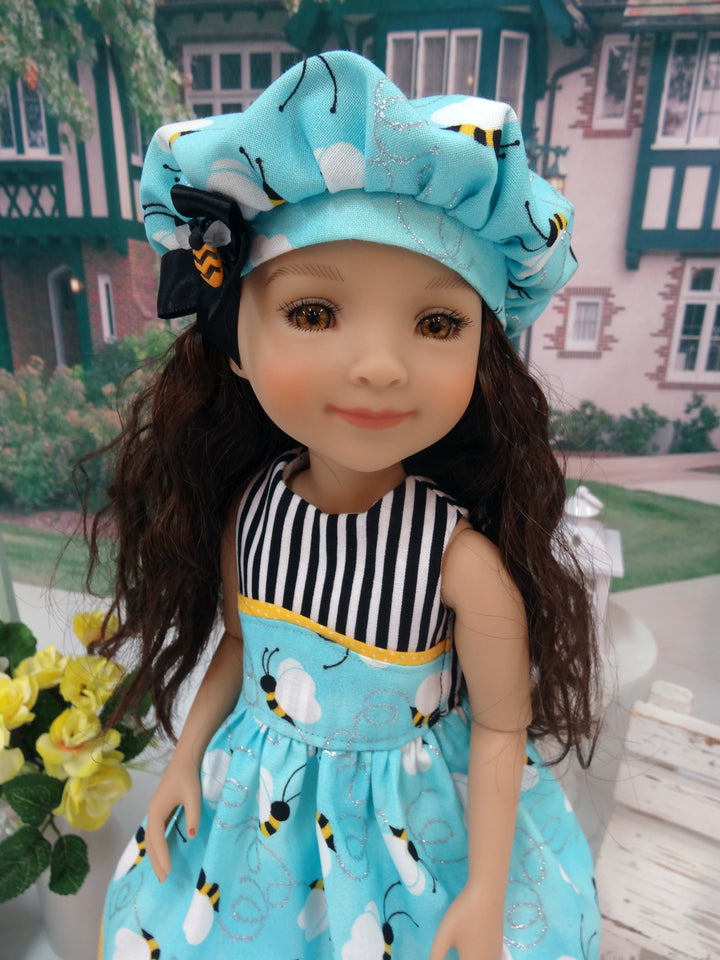 Busy Bee - dress for Ruby Red Fashion Friends doll