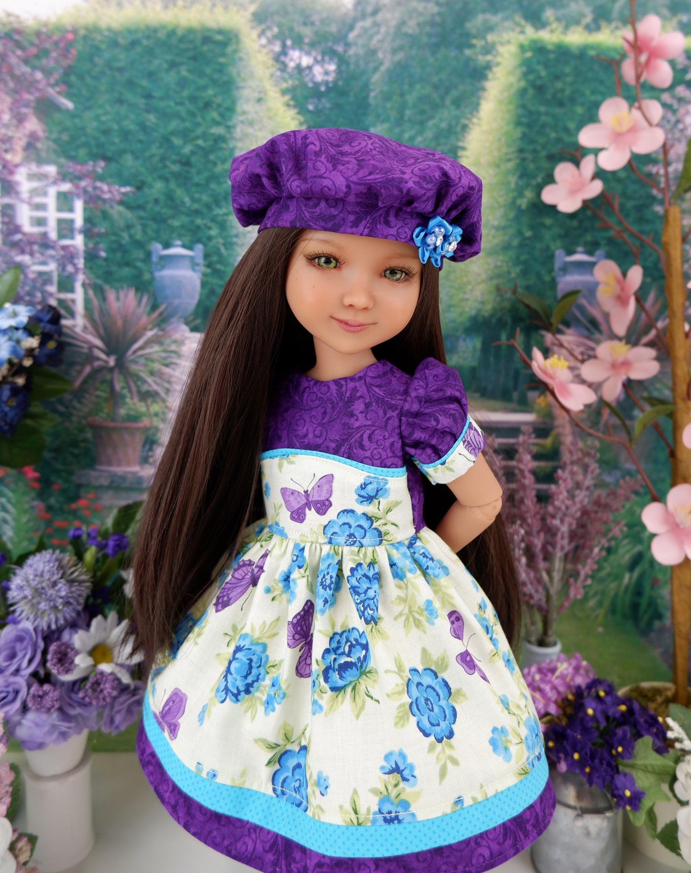 Butterfly Brilliance - dress with shoes for Ruby Red Fashion Friends doll