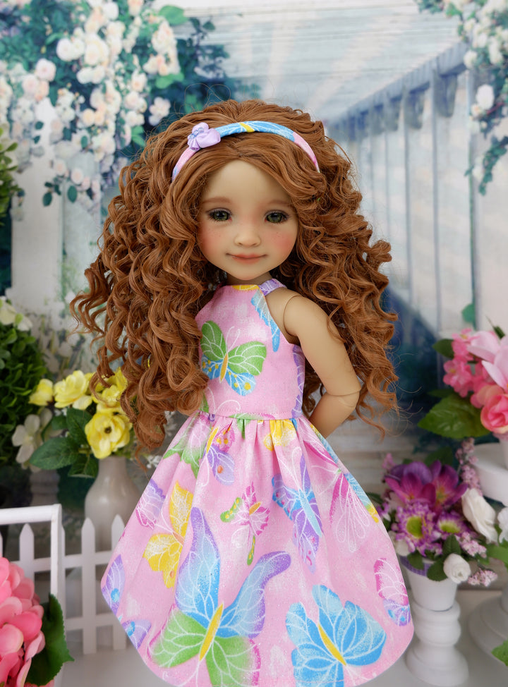 Butterfly Glitter - dress with shoes for Ruby Red Fashion Friends doll