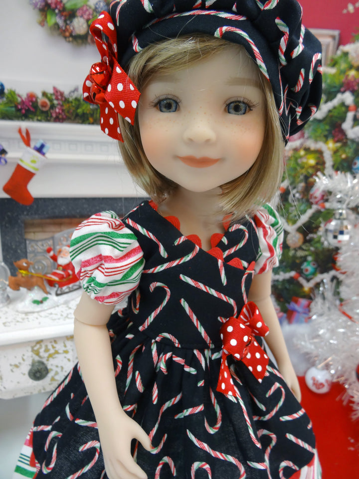 Candy Cane Elf - dress for Ruby Red Fashion Friends doll