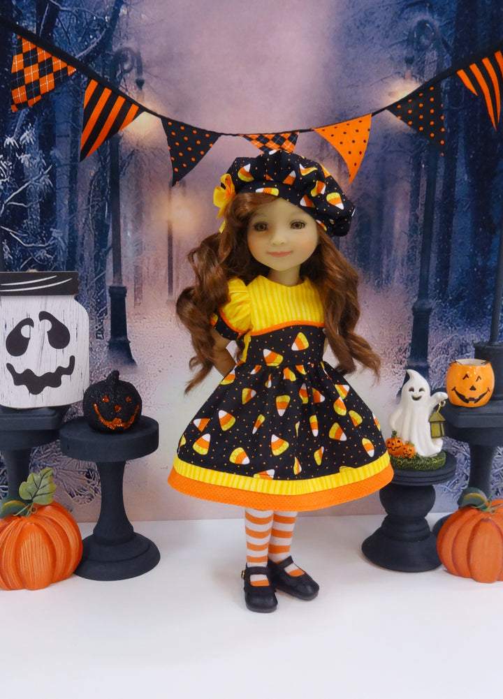 Candy Corn Cutie - dress for Ruby Red Fashion Friends doll